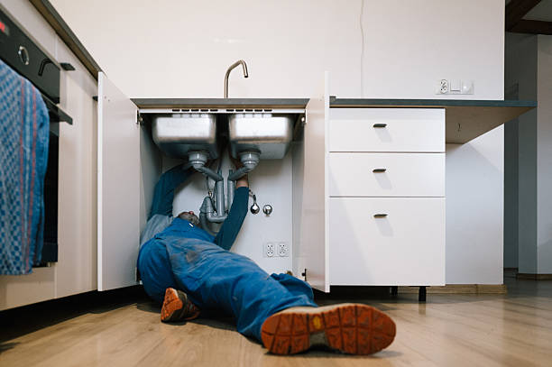 Professional Drain Cleaning technician working in North Wilkesboro, NC